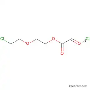 Molecular Structure of 93358-57-7 (Acetic acid, chlorooxo-, 2-(2-chloroethoxy)ethyl ester)