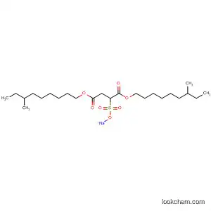 Molecular Structure of 94143-40-5 (Butanedioic acid, sulfo-, 1,4-bis(7-methylnonyl) ester, sodium salt)