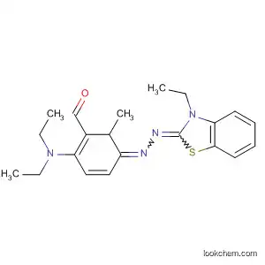 Benzaldehyde, 4-(diethylamino)-2-methyl-,
(3-ethyl-2(3H)-benzothiazolylidene)hydrazone