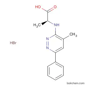 Molecular Structure of 94477-41-5 (b-Alanine, N-(4-methyl-6-phenyl-3-pyridazinyl)-, monohydrobromide)