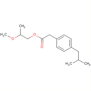 Benzeneacetic acid, a-methyl-4-(2-methylpropyl)-, 2-hydroxypropyl
ester(95093-58-6)