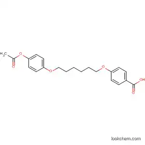 Benzoic acid, 4-[[6-[4-(acetyloxy)phenoxy]hexyl]oxy]-