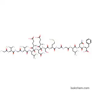 Molecular Structure of 96186-87-7 (L-Phenylalanine,
glycyl-L-valylglycyl-L-valyl-L-a-glutamyl-L-leucyl-L-a-glutamyl-L-asparaginyl
-L-seryl-L-methionylglycylglycyl-L-leucyl-L-asparaginyl-)