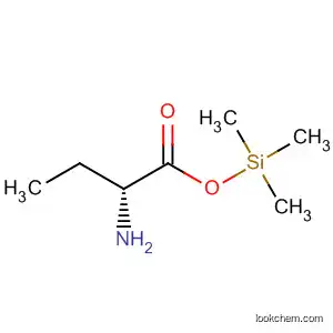 Butanoic acid, 2-amino-, trimethylsilyl ester, (R)-