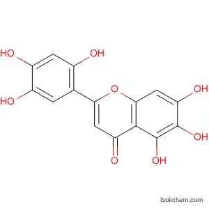 Molecular Structure of 96203-58-6 (4H-1-Benzopyran-4-one, 5,6,7-trihydroxy-2-(2,4,5-trihydroxyphenyl)-)