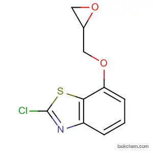 Molecular Structure of 96489-55-3 (Benzothiazole, 2-chloro-7-(oxiranylmethoxy)-)