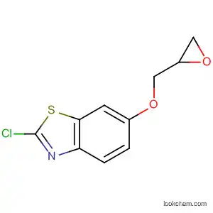 Molecular Structure of 96489-56-4 (Benzothiazole, 2-chloro-6-(oxiranylmethoxy)-)