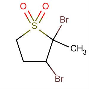 Molecular Structure of 100516-82-3 (Thiophene, 2,3-dibromotetrahydro-2-methyl-, 1,1-dioxide)