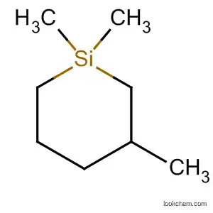 Molecular Structure of 101772-53-6 (Silacyclohexane, 1,1,3-trimethyl-)