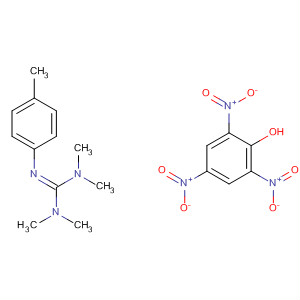 Guanidine, N,N,N',N'-tetramethyl-N''-(4-methylphenyl)-, compd. with  2,4,6-trinitrophenol (1:1)