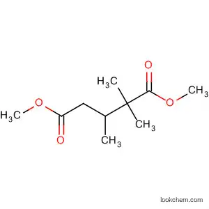Molecular Structure of 101803-94-5 (Pentanedioic acid, 2,2,3-trimethyl-, dimethyl ester)