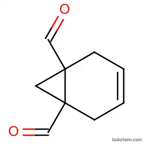 Molecular Structure of 103478-28-0 (Bicyclo[4.1.0]hept-3-ene-1,6-dicarboxaldehyde)