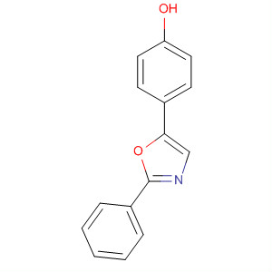 Molecular Structure of 103656-71-9 (Phenol, 4-(2-phenyl-5-oxazolyl)-)