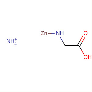 Molecular Structure of 103659-62-7 (Glycine, ammonium zinc salt)