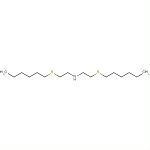 Molecular Structure of 103690-52-4 (Ethanamine, 2-(hexylthio)-N-[2-(hexylthio)ethyl]-)