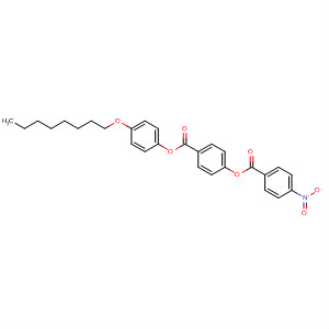 Molecular Structure of 104903-37-9 (Benzoic acid, 4-[(4-nitrobenzoyl)oxy]-, 4-(octyloxy)phenyl ester)