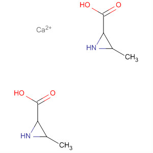 Molecular Structure of 105552-97-4 (2-Aziridinecarboxylic acid, 3-methyl-, calcium salt (2:1))