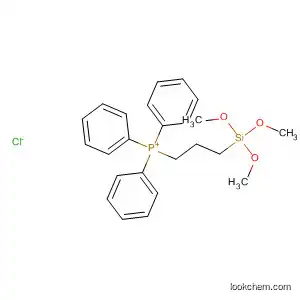 Molecular Structure of 105699-45-4 (Phosphonium, triphenyl[3-(trimethoxysilyl)propyl]-, chloride)