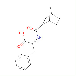 Molecular Structure of 105746-36-9 (D-Phenylalanine, N-(bicyclo[2.2.1]hept-2-ylcarbonyl)-)