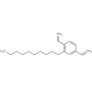 Molecular Structure of 106644-17-1 (Benzene, 2-decyl-1,4-diethenyl-)