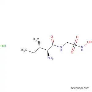 Molecular Structure of 106644-57-9 (Glycinamide, L-isoleucyl-N-hydroxy-, monohydrochloride)