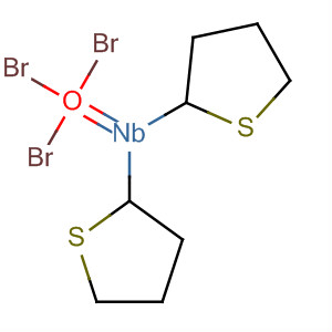 Molecular Structure of 106870-91-1 (Niobium, tribromooxobis(tetrahydrothiophene)-)