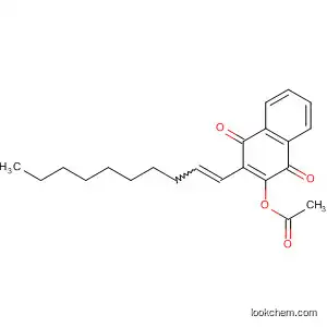 Molecular Structure of 106932-44-9 (1,4-Naphthalenedione, 2-(acetyloxy)-3-(1-decenyl)-)