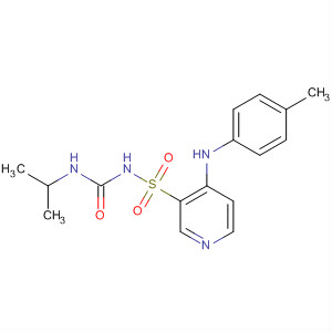 3-Pyridinesulfonamide,
N-[[(1-methylethyl)amino]carbonyl]-4-[(4-methylphenyl)amino]-(106944-63-2)
