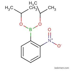 Molecular Structure of 106970-42-7 (Boronic acid, (2-nitrophenyl)-, bis(1-methylethyl) ester)