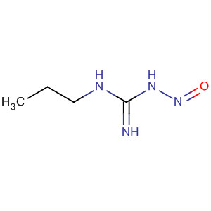 Molecular Structure of 106984-35-4 (Guanidine, N-nitroso-N'-propyl-)