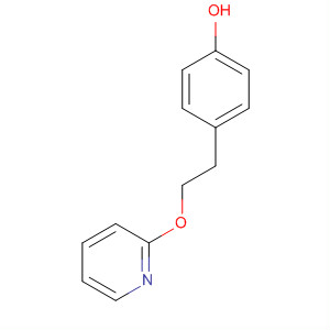 Molecular Structure of 107003-92-9 (Phenol, 4-[2-(2-pyridinyloxy)ethyl]-)