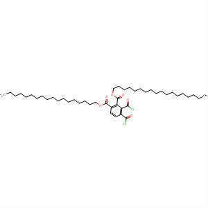 Molecular Structure of 107391-30-0 (Benzenedicarboxylic acid, bis(chlorocarbonyl)-, dioctadecyl ester)