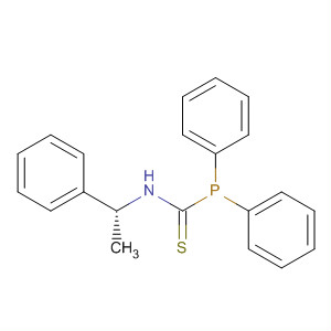 Molecular Structure of 107735-14-8 (Phosphinecarbothioamide, 1,1-diphenyl-N-(1-phenylethyl)-, (R)-)