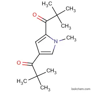 Molecular Structure of 108213-05-4 (1-Propanone, 1,1'-(1-methyl-1H-pyrrole-2,4-diyl)bis[2,2-dimethyl-)