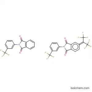 Molecular Structure of 110105-14-1 (1H-Isoindole-1,3(2H)-dione,
5,5'-[2,2,2-trifluoro-1-(trifluoromethyl)ethylidene]bis[2-[3-(trifluoromethyl)
phenyl]-)
