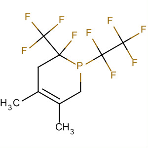 Molecular Structure of 110298-23-2 (Phosphorin,
2-fluoro-1,2,3,6-tetrahydro-4,5-dimethyl-1-(pentafluoroethyl)-2-(trifluoro
methyl)-)