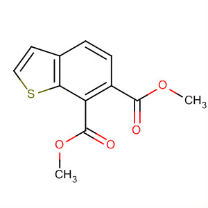 Molecular Structure of 110449-93-9 (Benzo[b]thiophene-6,7-dicarboxylic acid, dimethyl ester)