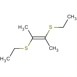 Molecular Structure of 110468-65-0 (2-Butene, 2,3-bis(ethylthio)-, (E)-)