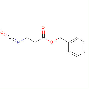 Molecular Structure of 110476-76-1 (Propanoic acid, 3-isocyanato-, phenylmethyl ester)