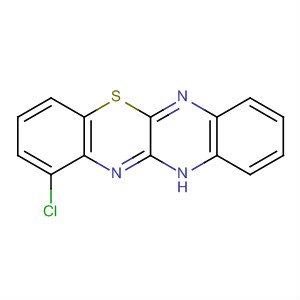 Molecular Structure of 110744-29-1 (11H-Quinoxalino[2,3-b][1,4]benzothiazine, 1-chloro-)