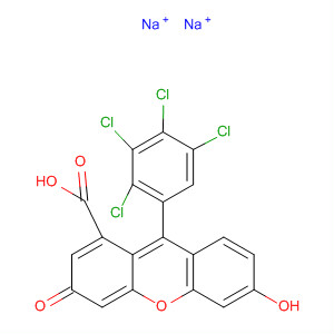 Molecular Structure of 110796-33-3 (3H-Xanthene-1-carboxylic acid,
6-hydroxy-3-oxo-9-(2,3,4,5-tetrachlorophenyl)-, disodium salt)