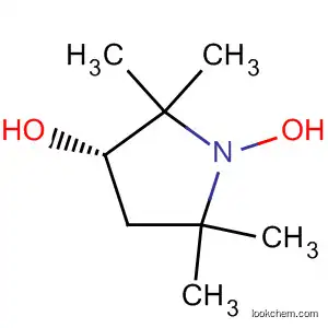 Molecular Structure of 110850-07-2 (1-Pyrrolidinyloxy, 3-hydroxy-2,2,5,5-tetramethyl-, (S)-)