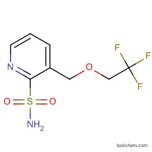 Molecular Structure of 111108-75-9 (2-Pyridinesulfonamide, 3-[(2,2,2-trifluoroethoxy)methyl]-)