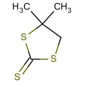 Molecular Structure of 111185-38-7 (1,3-Dithiolane-2-thione, 4,4-dimethyl-)