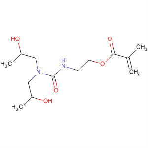 Molecular Structure of 111276-87-0 (2-Propenoic acid, 2-methyl-,
2-[[[bis(2-hydroxypropyl)amino]carbonyl]amino]ethyl ester)
