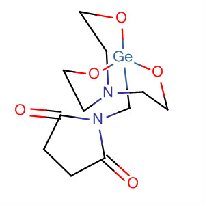 Molecular Structure of 111514-07-9 (2,5-Pyrrolidinedione,
1-(2,8,9-trioxa-5-aza-1-germabicyclo[3.3.3]undec-1-ylmethyl)-)