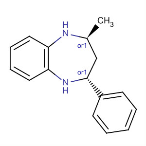 Molecular Structure of 111536-76-6 (1H-1,5-Benzodiazepine, 2,3,4,5-tetrahydro-2-methyl-4-phenyl-, trans-)