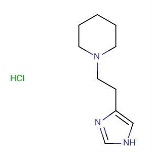 Molecular Structure of 111557-33-6 (Piperidine, 1-[2-(1H-imidazol-4-yl)ethyl]-, monohydrochloride)