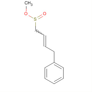 Molecular Structure of 111699-77-5 (2-Butene-1-sulfinic acid, 4-phenyl-, methyl ester)