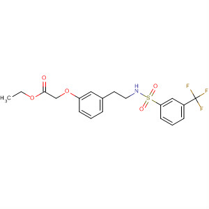 Acetic acid,
[3-[2-[[[3-(trifluoromethyl)phenyl]sulfonyl]amino]ethyl]phenoxy]-, ethyl
ester(111762-01-7)
